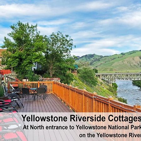 Yellowstone Riverside Cottages Gardiner Eksteriør billede