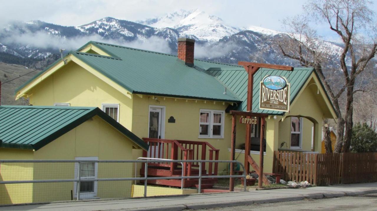 Yellowstone Riverside Cottages Gardiner Eksteriør billede